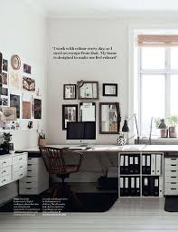 Serene Apartment In Copenhagen Home Office Design Home Office Decor Home Office Space