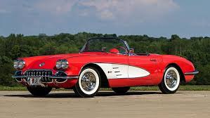 George clooney slips behind the wheel of the 1958 red corvette convertible. 1958 Chevrolet Corvette Mecum Auctions Chevrolet Corvette Corvette Convertible Corvette