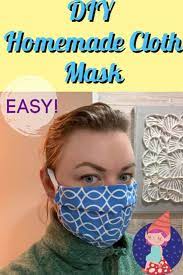 Diy Fabric Face Mask Face Masks For Kids Easy Face Masks Diy Fabric