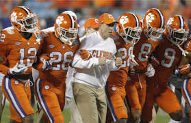 It appears that Dabo Swinney has...