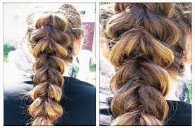 Fausse Tresse Collee Facile Speciale Cheveux Fins Tresses Collees Tuto Coiffure Tresse Coiffure Cheveux Long Facile