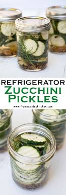 By adina dosan (adinamiti) november 13, 2020. Refrigerator Zucchini Pickles Quick And Easy Valerie S Kitchen