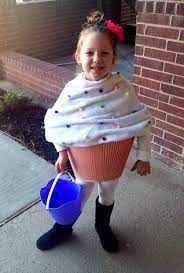 Little Girls Diy Cupcake Halloween Costume All U Need Is A Lampshade Cupcake Halloween Costumes Homemade Halloween Costumes Diy Halloween Costumes For Kids
