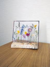 Pressed flower art craft stick crafts flower wall decor double glass diy handmade diy wall decor diy wall wall hanging long octagon herbarium brass double glass frame for pressed flowers the 8x10 option is in stock in us. Pressed Flower Art Pressed Flowers In Glass Real Pressed Etsy In 2021 Pressed Flower Crafts Pressed Flowers Pressed Flower Art