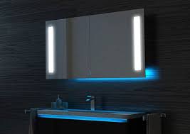 This range stores away toiletries and medicines with an integrated mirror. Illuminated Bathroom Cabinets With Lights Bathroom Cabinet World