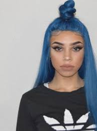 Usd $28.80 (223) costume wigs. Custom Blue Straight Full Lace Human Hair Wig Wc056 Home Divaswigs Com