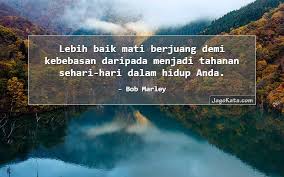 Mengapa ada orang yang hidupnya selalu terlihat tenang dan damai, sementara kita merasa kacau dan tak karuan? 40 Kata Kata Bob Marley Jagokata