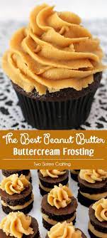The Best Peanut Butter Buttercream Frosting Allcakepict Peanut Butter Recipes Frosting Recipes Desserts