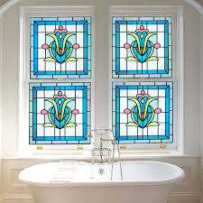 We transform your bathrooms into spaces where you can truly relax and unwind. Privacy And Light Oh Yes You Can With The Best Window Film Designs Stained Glass Window Film Window Film Designs Window Stained