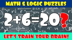 In the words of the sorting hat, ah! Math Logic Puzzles To Train Your Brain Youtube