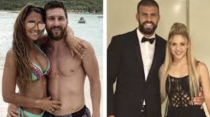 La cantante colombiana aparece departiendo con roccuzzo y las demás esposas de los jugadores en el triunfo del barcelona. Antonella Roccuzzo Le Hace Este Guino A Shakira En Su Luna De Miel As Argentina