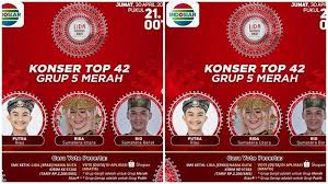 Link live streaming lida 2021 Siapa Tersenggol Malam Ini Siapa Dapat So Lida 2021 Top 42 Grup 5 Merah Live Streaming Indosiar Tribun Kaltim