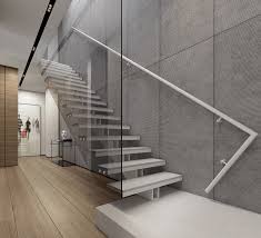 Elegant staircase with scandinavian flair [design: Nice Contemporary Staircase Oscarsplace Furniture Ideas Contemporary Staircase Ideas