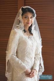 Kurung nikah cream dan offwhite material como creep friendly wuduk lace kemas di baju zip di belakang tidak jarang kain potong 8 saiz.majlis nikah. Akad Nikah Tea Ceremony Reception Badrol Shafenaz Picture Team Pro