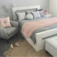 Bedroom Ideas Bedroomideas Cute Tumblr Cozy Pink Pastelpink Gray Grey Rosegold Copper Bed Deco Bedroom Decor Grey Pink Pink Girl Room Bedroom Diy