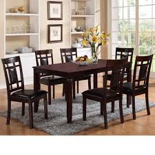 Refined and elegant, deliberate and thoughtful — with outdoor living fun. Crown Mark Paige 7 Piece Table And Chair Set With Block Feets Wayside Furniture Dining 7 Or More Piece Sets
