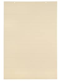 School Smart Manila Tag Ruled Chart Paper Jumbo 36 X 24 Inches Pack Of 100
