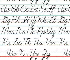 Alphabet 155 cursive letters standard: How To Write A Cursive Capital Q Quora