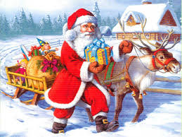 Santa claus and cute blonde snow maiden picture for 1920x1080. Santa Claus Hd Wallpapers Top Free Santa Claus Hd Backgrounds Wallpaperaccess