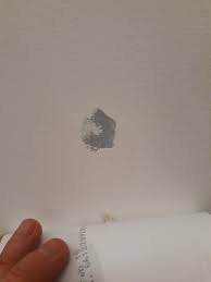 Using a broom, sweep the drywall to remove the dust or surface debris completely. How To Fix Damaged Wall After Peeling Off Hook Home Improvement Stack Exchange