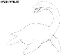 How To Draw The Loch Ness Monster
