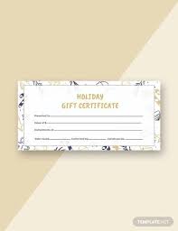 Looking for a gift certificate template for word whether you are searching for that perfect christmas gift certificate, holiday gift certificate, birthday gift i recommend editing your gift certificate templates in a photo editing program like photoshop or. Free 60 Sample Gift Certificate Templates In Pdf Psd Ms Word Ai
