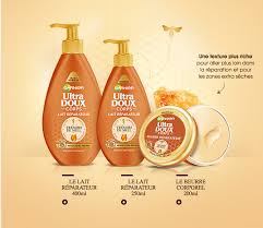 Ultra Doux Douche Soin Tresors De Miel Garnier Soin Du Corps Corps Miel