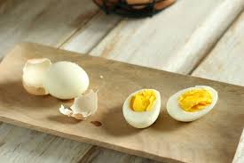 to peel farm fresh hard boiled eggs