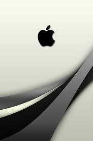 Apple Logo Black White Iphone4s Wallpaper Download Tela De Bloqueio Logotipo Da Apple Papeis De Parede Para Iphone
