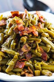 Crock Pot Buttery Bacon Green Beans Spicy Southern Kitchen Recipe Green Bean Recipes Canned Green Bean Recipes Crockpot Side Dishes