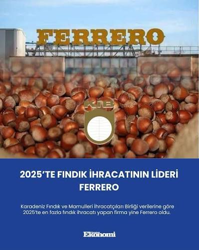 Türkiye İhracatında Bir Gurur Tablosu: Ferrero Fındık Neden Şampiyon Oldu?