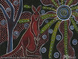 Pin By Fernando Ascani On Paint Aboriginal Art Aboriginal Dot Art Kangaroo Art