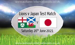 Welcome to the british & irish lions v japan. Lions V Japan Rugby International 26 June 2021