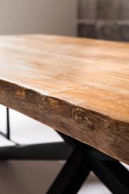 eettafel pohon eettafel tafel kruispoot teakhouten tafel