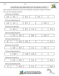 We have crafted many worksheets covering various aspects of this topic, modelling multiplication, patterns in decimal operations, estimate products, decimal products, and many more. Counting By Decimals