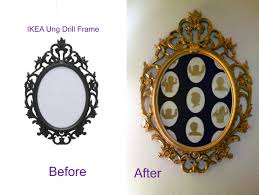 Golden Baroque Ung Drill Ikea Hackers Picture Frame Art Ikea Ikea Hackers