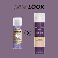 covergirl advanced radiance age defying liquid foundation ivory 1 count