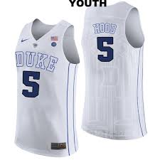 1, 2020 in portland, ore. Rodney Hood No 5 Stitched Duke Blue Devils Nike Authentic Youth White College Basketball Jersey Duke Basketball Store
