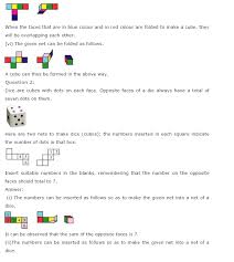 Ncert Solutions For Class 7 Maths Chapter 15 Visualising Solid Shapes