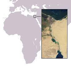 It separates the african continent from asia, and it provides the. Datei Canal De Suez Jpg Wikipedia