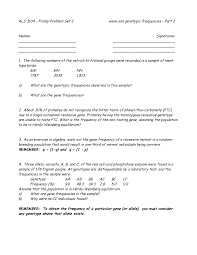 This set is often saved in the sam. Problem Set 2 Key Animal Breeding And Genetics Als 3104 Docsity