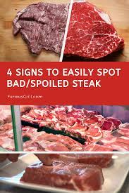 It will have a very distinct odor. How To Tell If Steak Is Bad Or Spoiled Tips To Spot Raw Or Frozen Steak Frozen Steak Steak Smoked Food Recipes