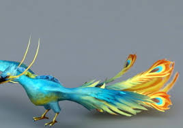 Phoenix (in classical mythology) a unique bird, resembling an eagle but with rich red and gold plumage, that lived for five or six centuries in the arabian desert (it is also known as the arabian bird), after this time burning itself on a funeral pyre ignited by the sun and fanned by its own wings, and rising from the ashes with renewed youth to live through another cycle. Game Character Blue Phoenix Bird Free 3d Model Max 123free3dmodels