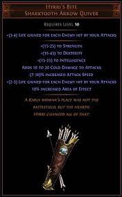 pin on path of exile leveling uniques