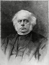 Portrait John Bright English Orator Radical Editorial Stock Photo