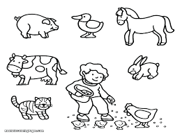 Download Farm Animal Coloring Pages For Toddlers