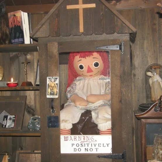 The Real Annabelle Doll | SpiritShack