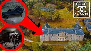 Inside the old mansion were remnants left by the previous owners. Coco Chanel S Unbelievable Abandoned Scottish Mansion Filled With Her Belongings Youtube