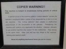 Photocopier Funny Warning Label Warning Labels Funny Funny Signs Teacher Humor