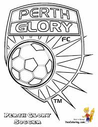 New Striking Soccer Sports Coloring Australia A League Melbourne Victory Http Www Yescoloring Com Sports Coloring Html Raskraski